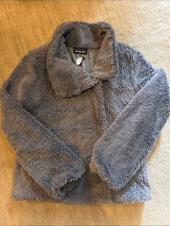 Patagonia Jackets & Blazers - Patagonia Gray Plush Fleece Jacket